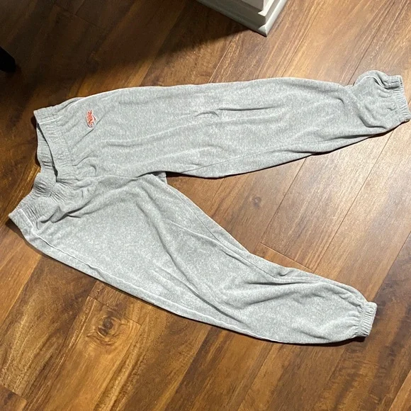 Y2K Vintage Nike Women Light Gray Zipper Jacket Jogger Set - Picture 5 of 10